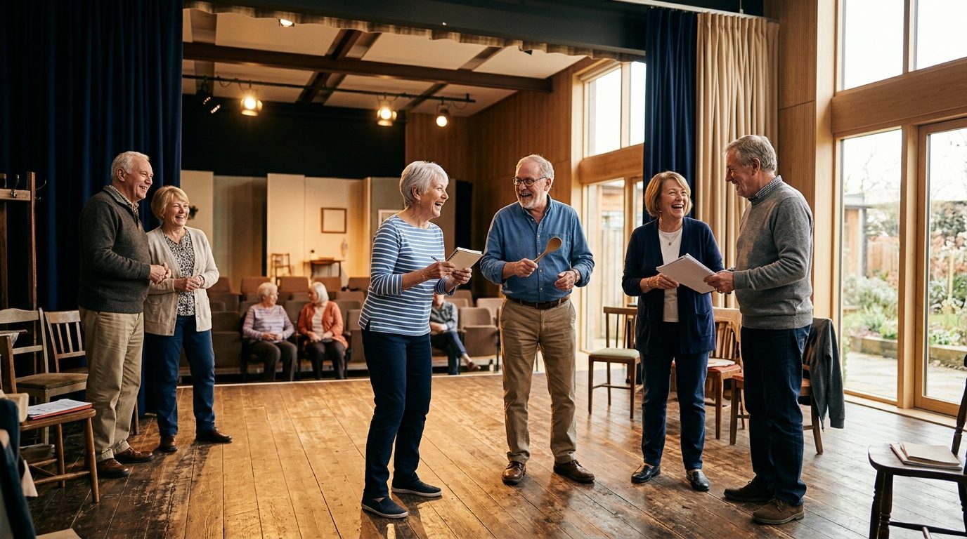 Le théâtre chez les seniors : l’initiative de Patrick Piard pour stimuler la retraite